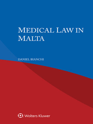 cover image of Medical Law in Malta